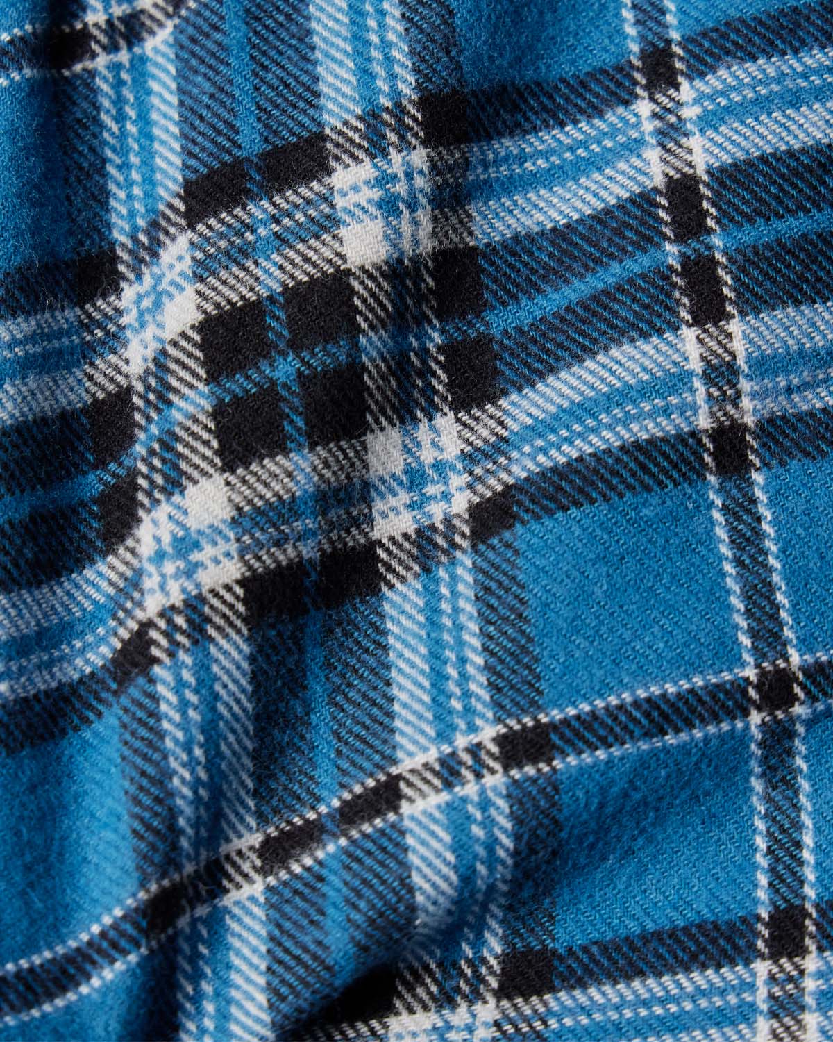Blue Plaid Flannel Shirt 4