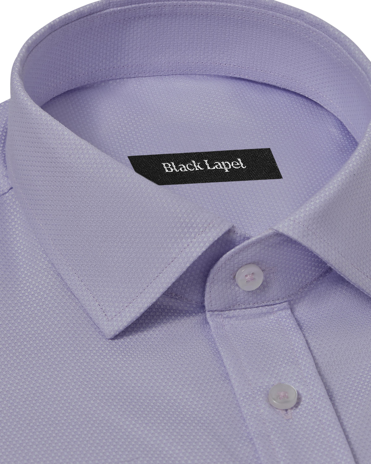 Easy-Care Lavender Dobby Dress Shirt 2