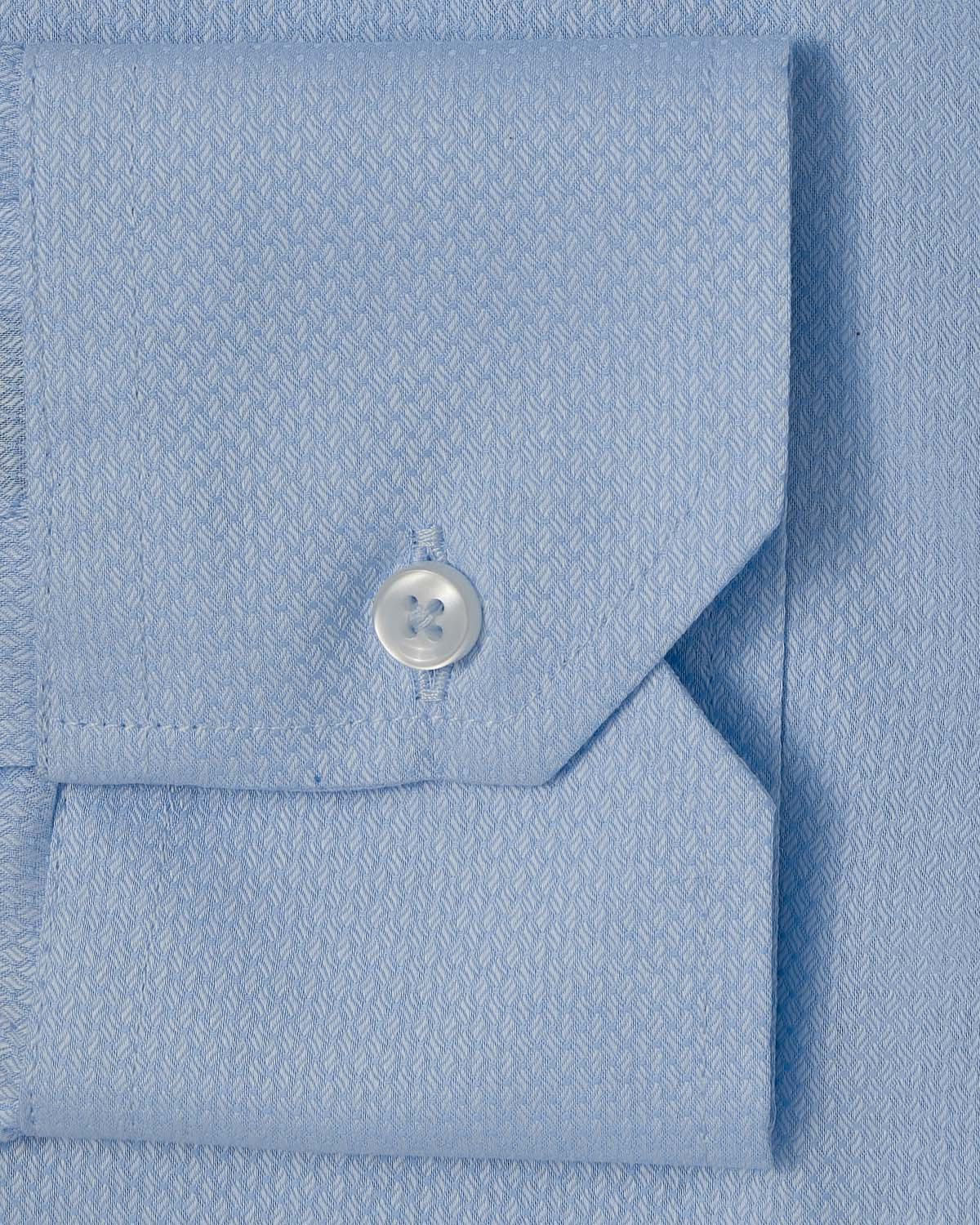 Natural Stretch Blue Diamond Weave Dress Shirt 3