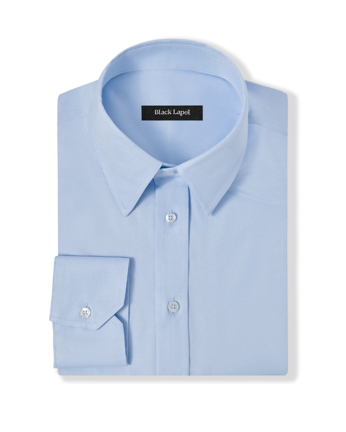 Light Blue Classic Twill Dress Shirt 1