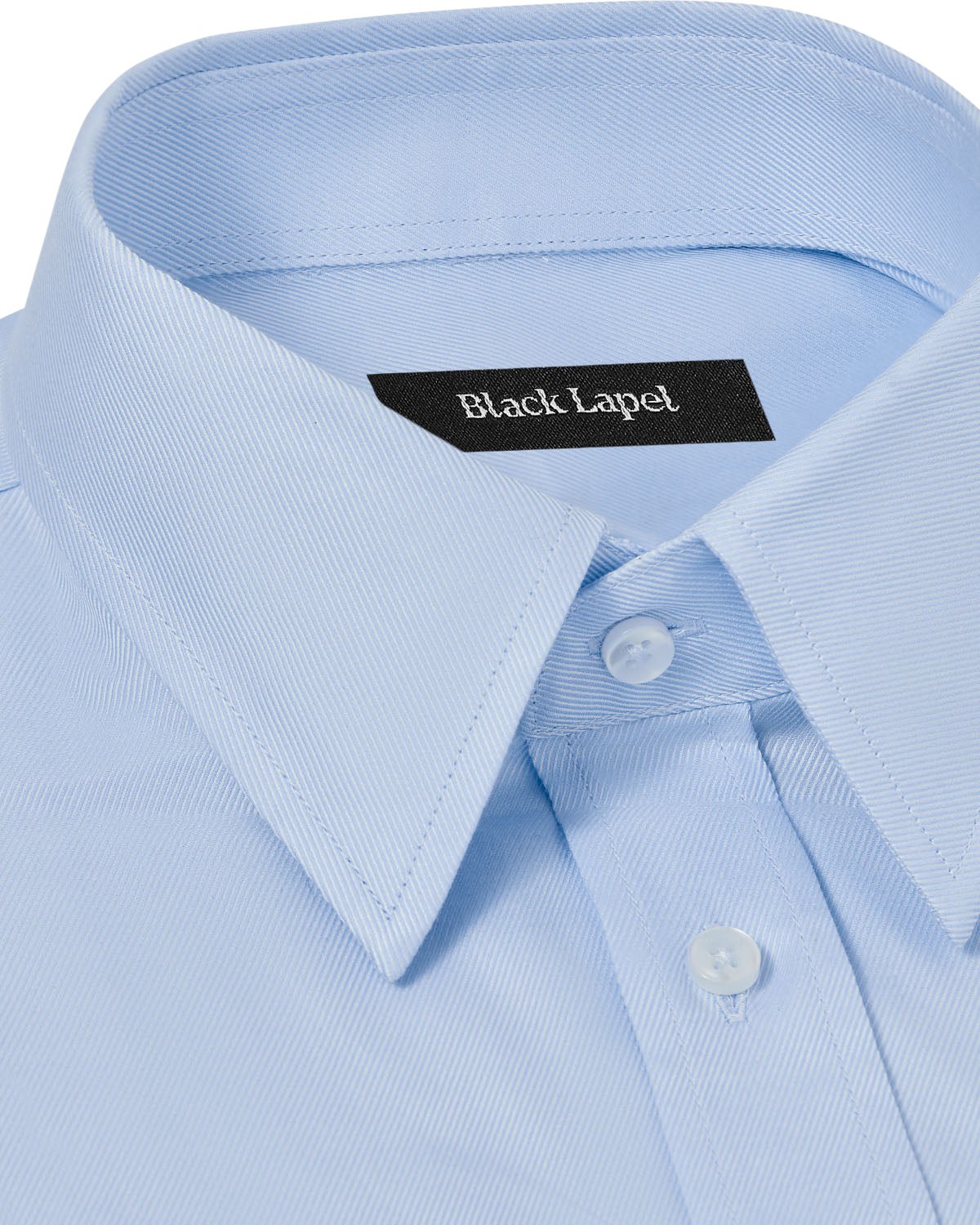 Light Blue Classic Twill Dress Shirt 2