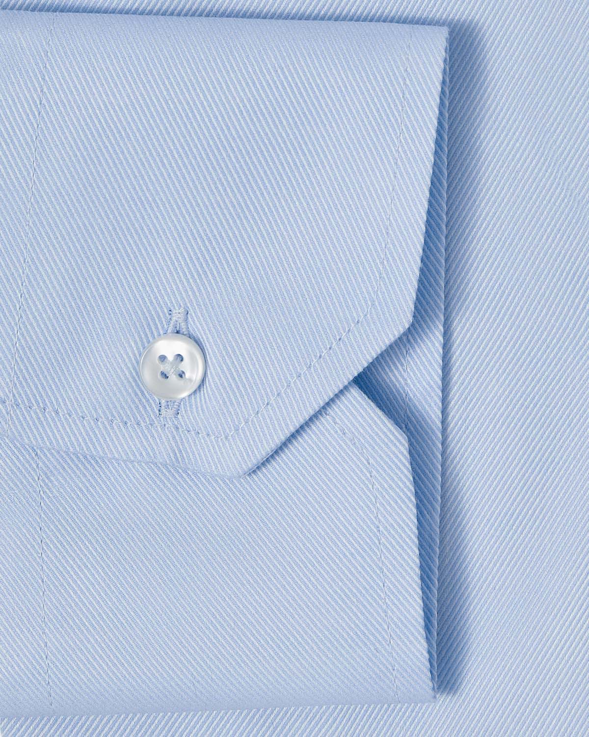 Light Blue Classic Twill Dress Shirt 3