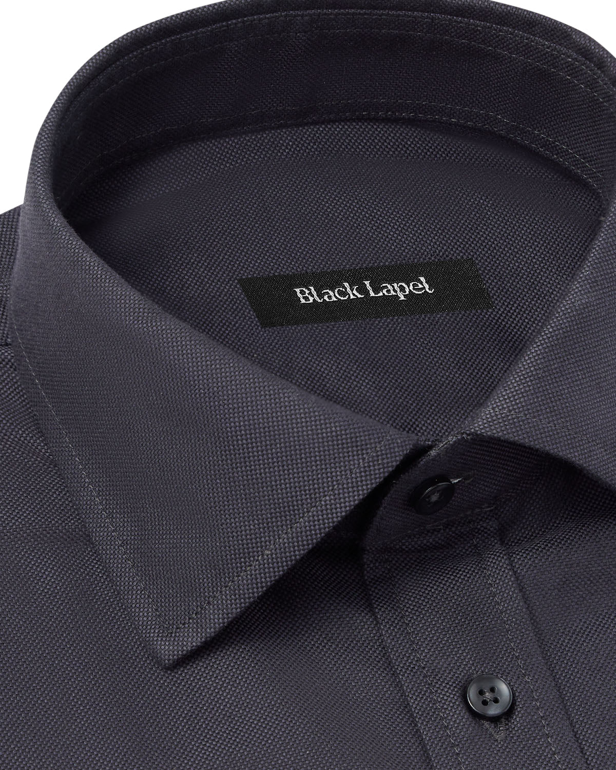 Black Royal Oxford Dress Shirt 2