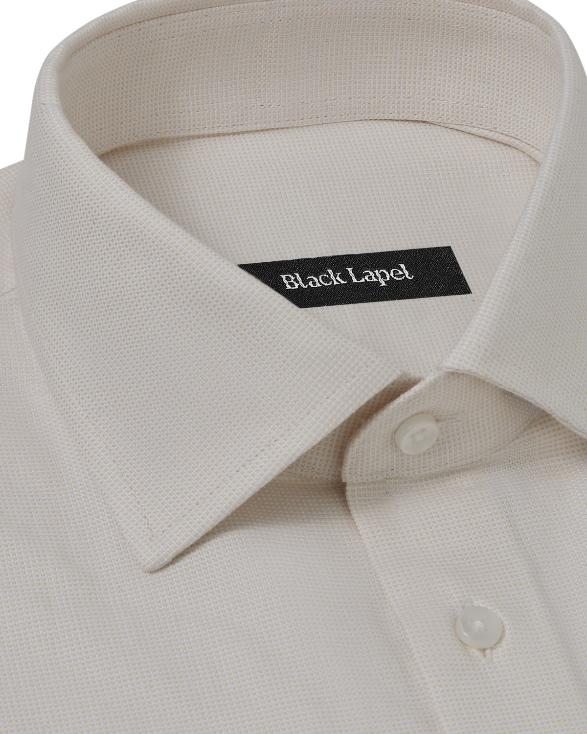 Ivory Dobby Dress Shirt 2