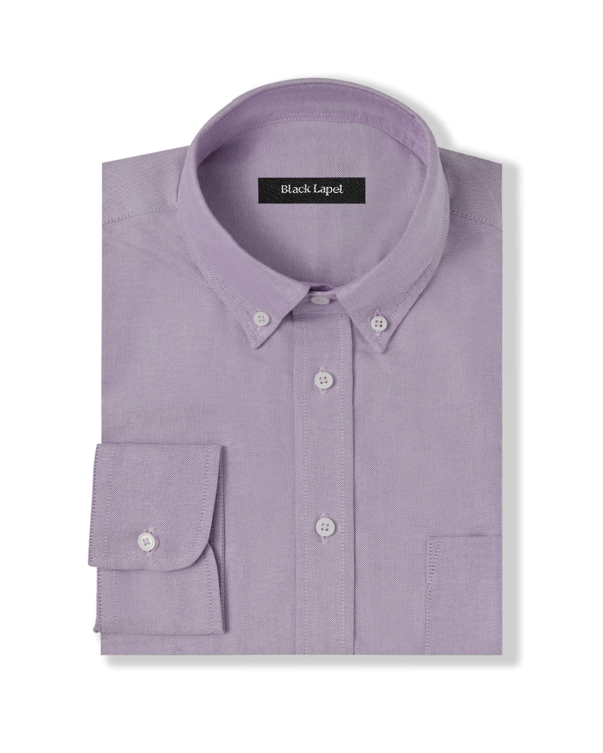 Campus Purple Oxford Dress Shirt 1