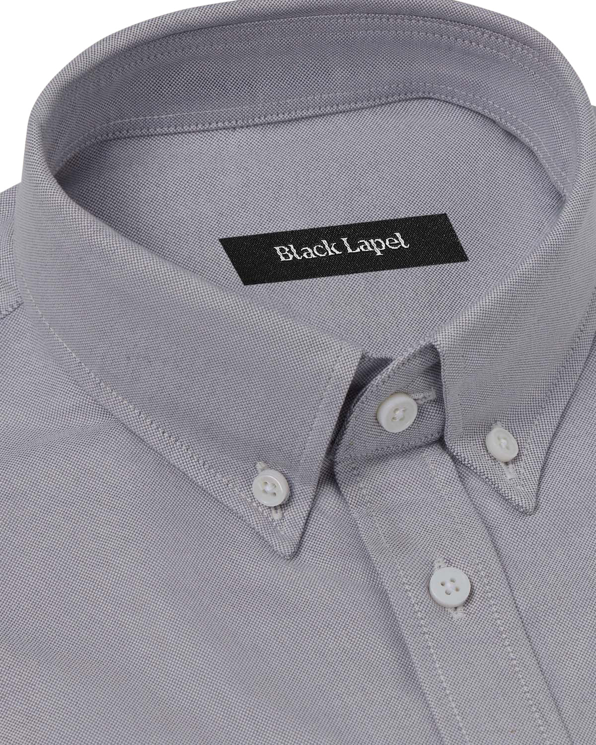 Campus Grey Oxford Dress Shirt 2