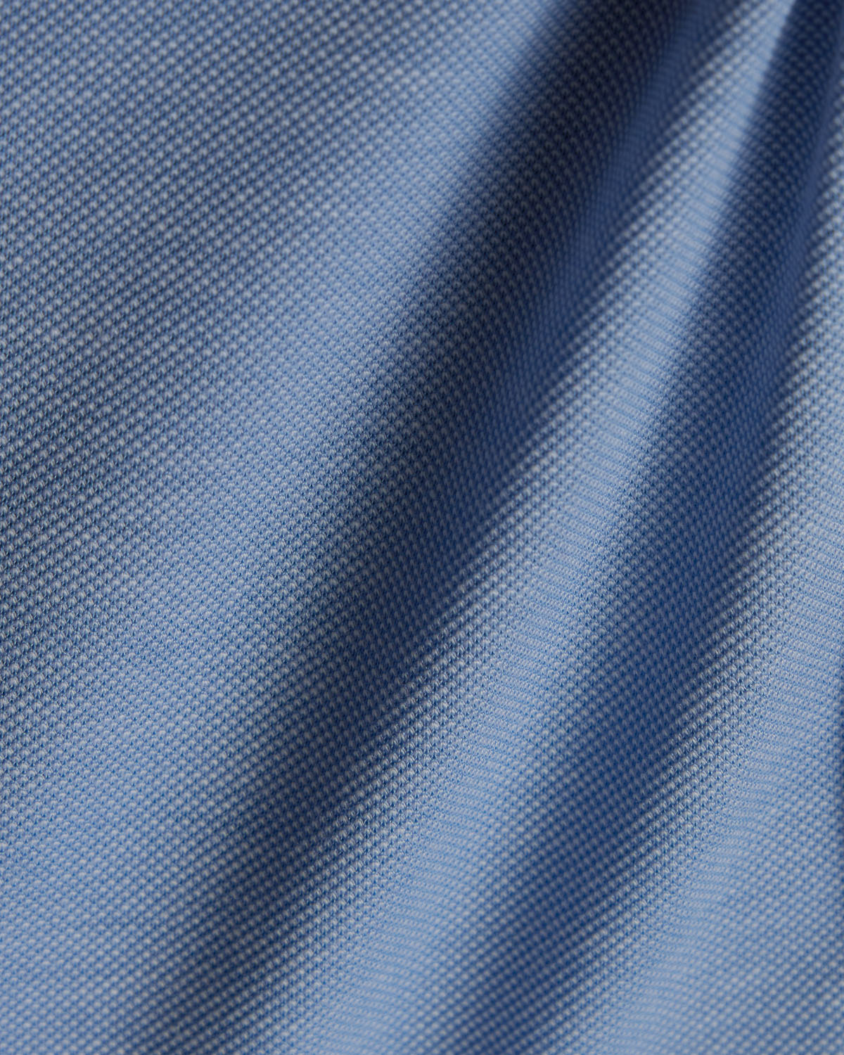 Light Blue Performance Pique Knit Shirt 4