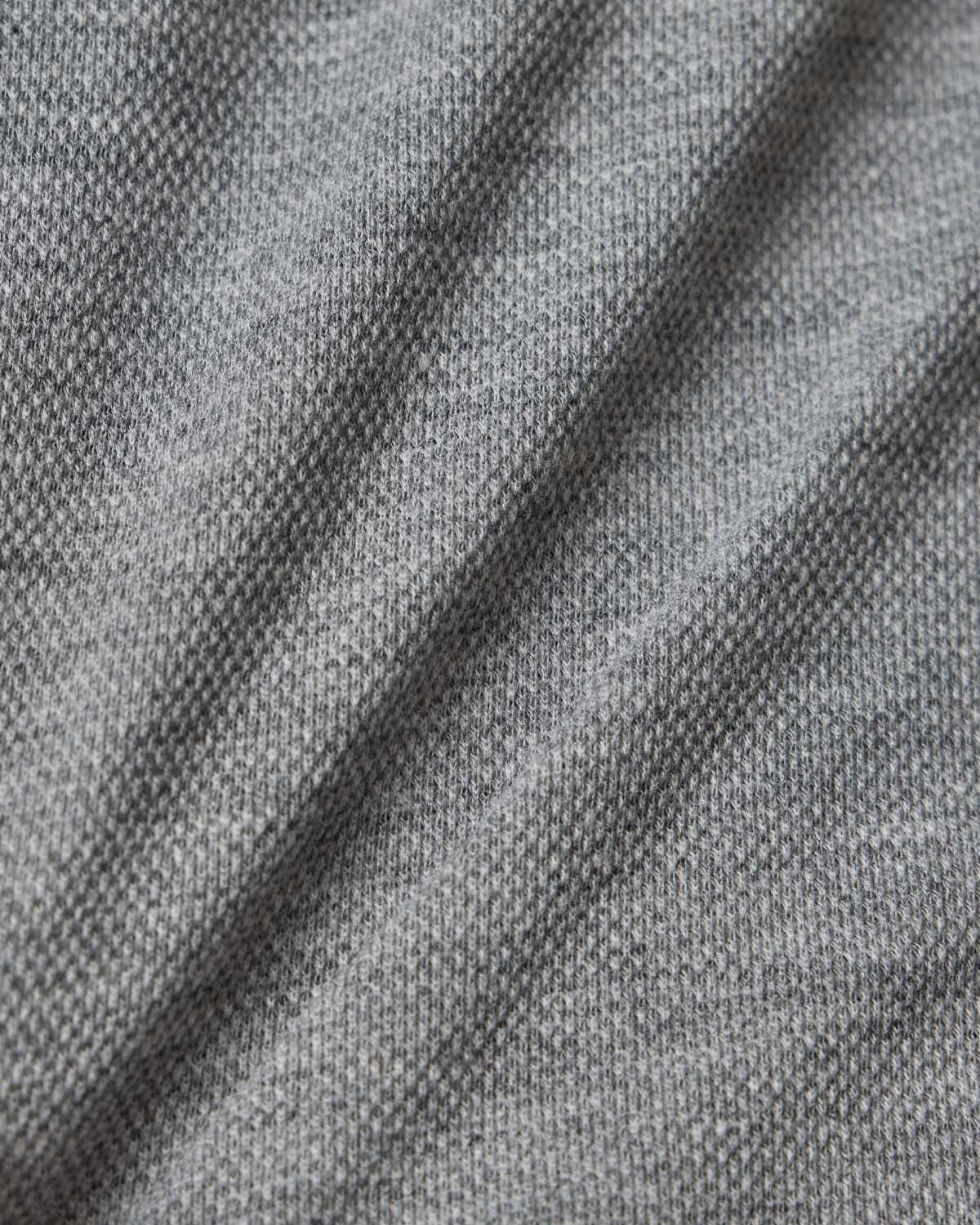 Grey Performance Pique Knit Shirt 4