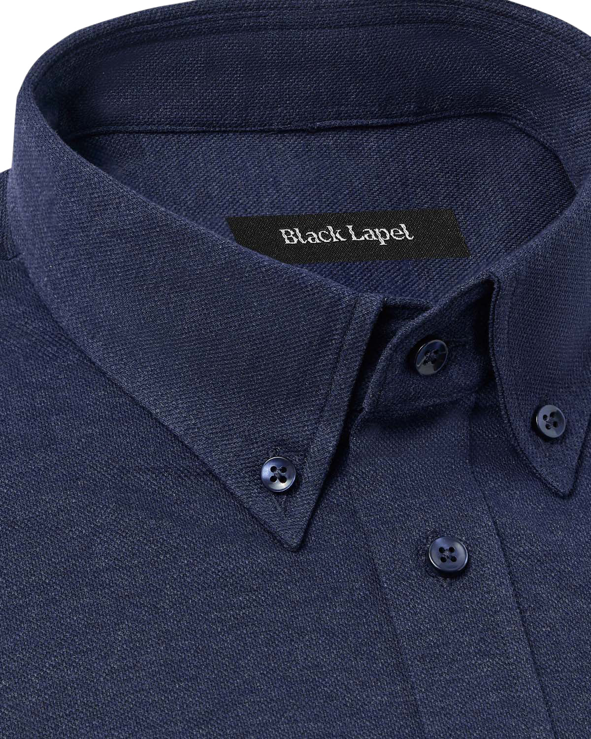 Navy Performance Pique Knit Shirt 2