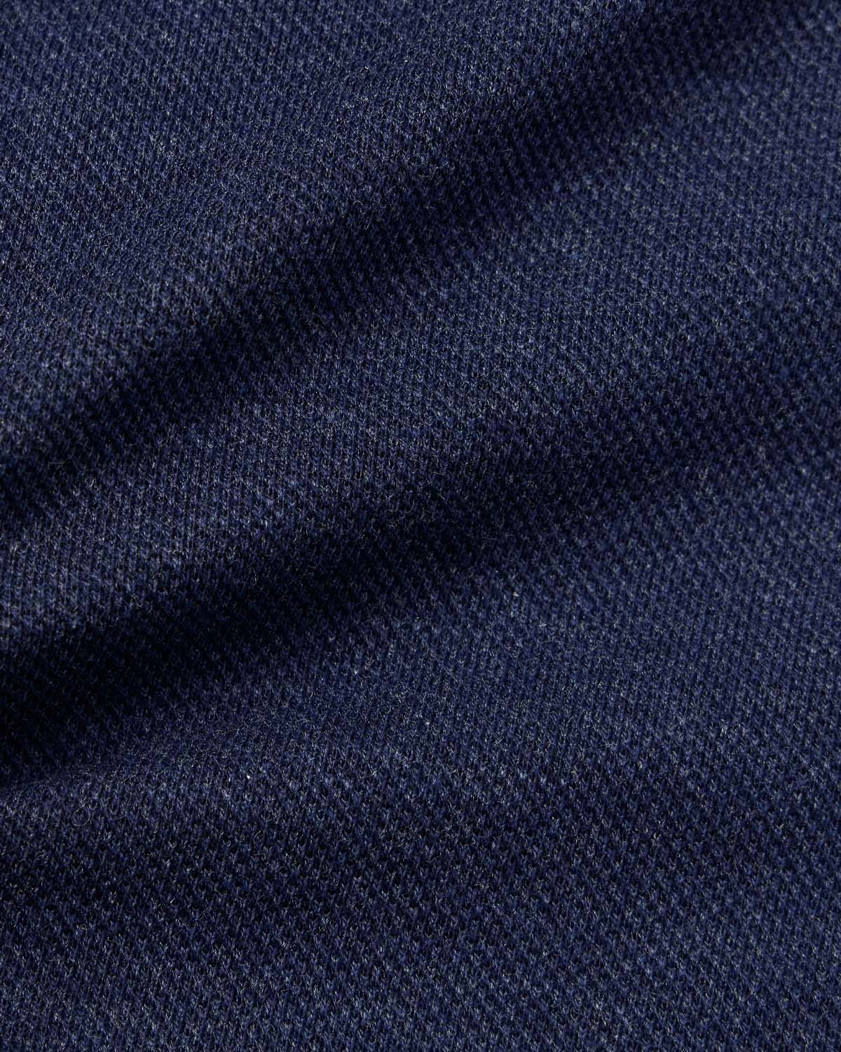 Navy Performance Pique Knit Shirt 4