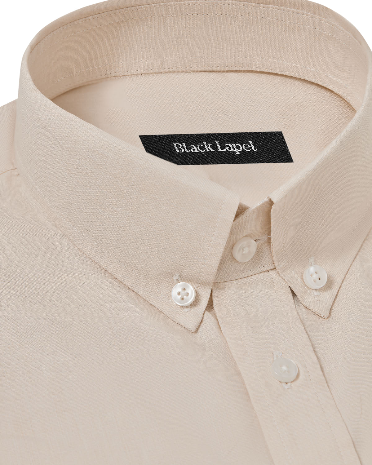 Tan End-on-End Dress Shirt 2