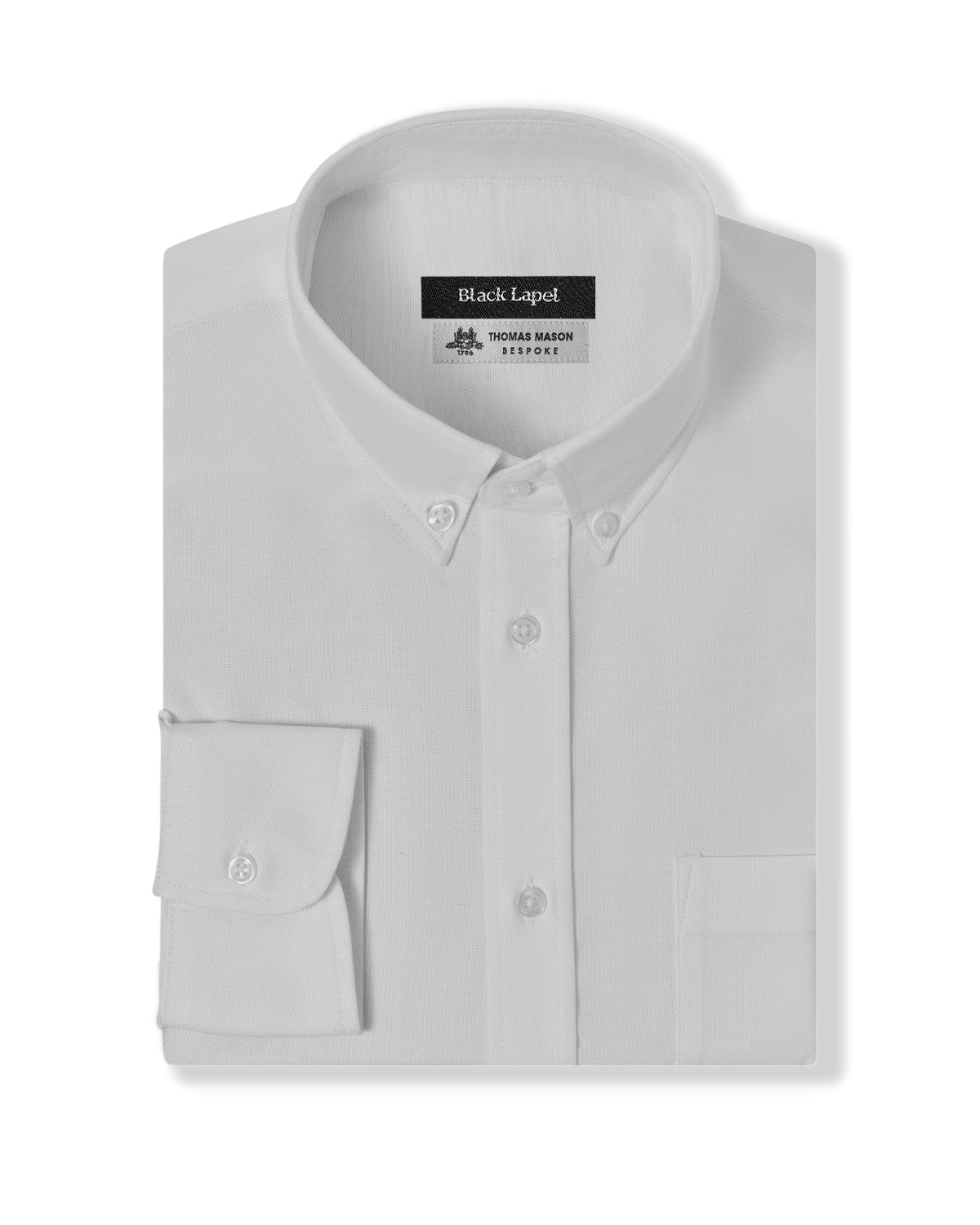 Thomas Mason Legacy White Oxford Dress Shirt 1