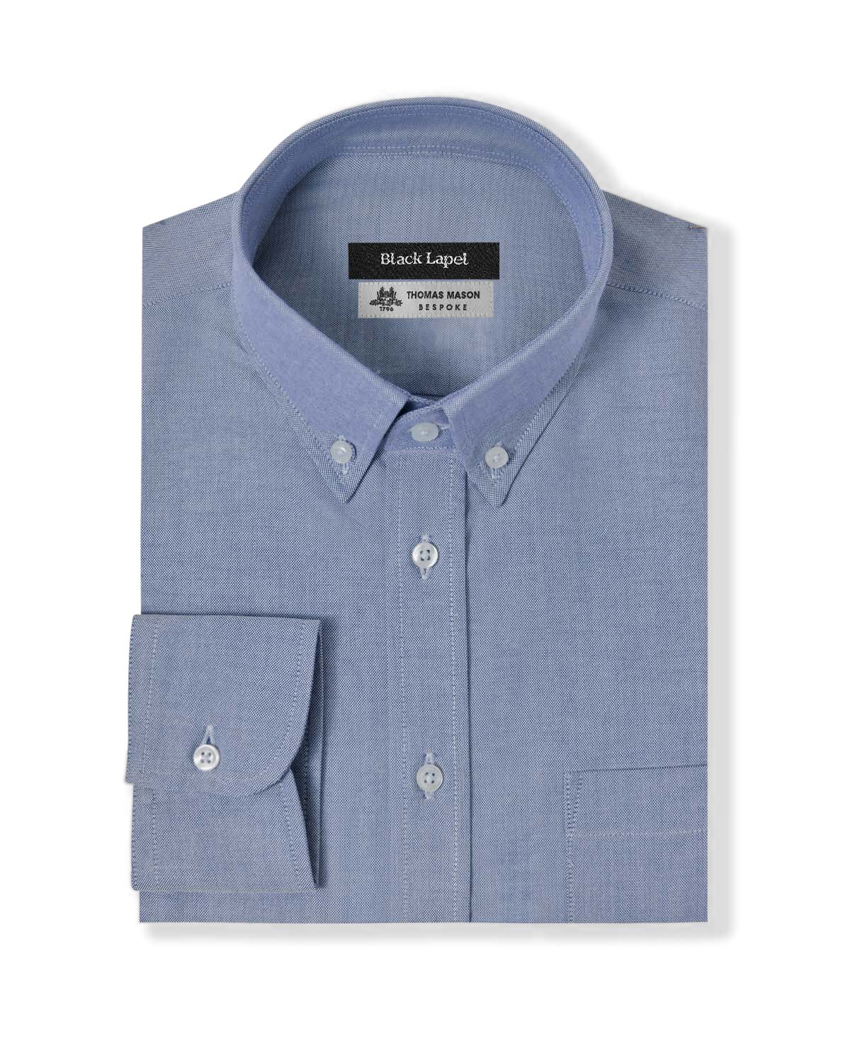 Thomas Mason Legacy Blue Oxford Dress Shirt 1
