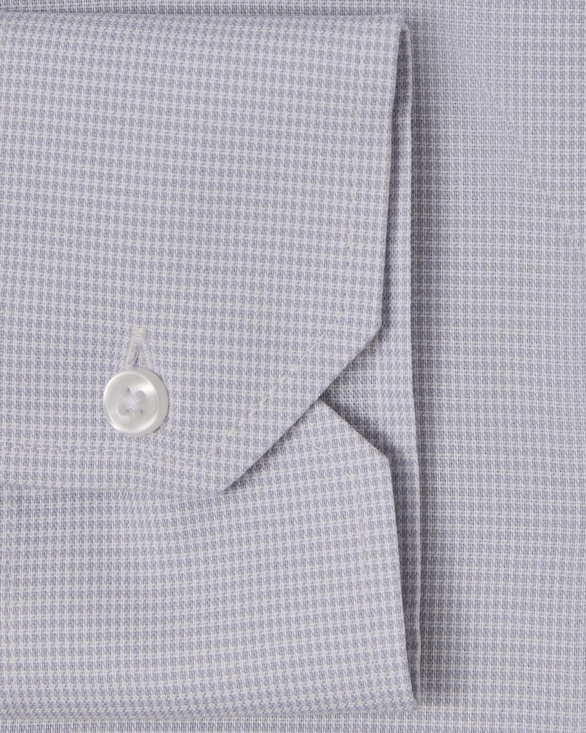 Cornerstone Light Grey Puppytooth Dress Shirt 3