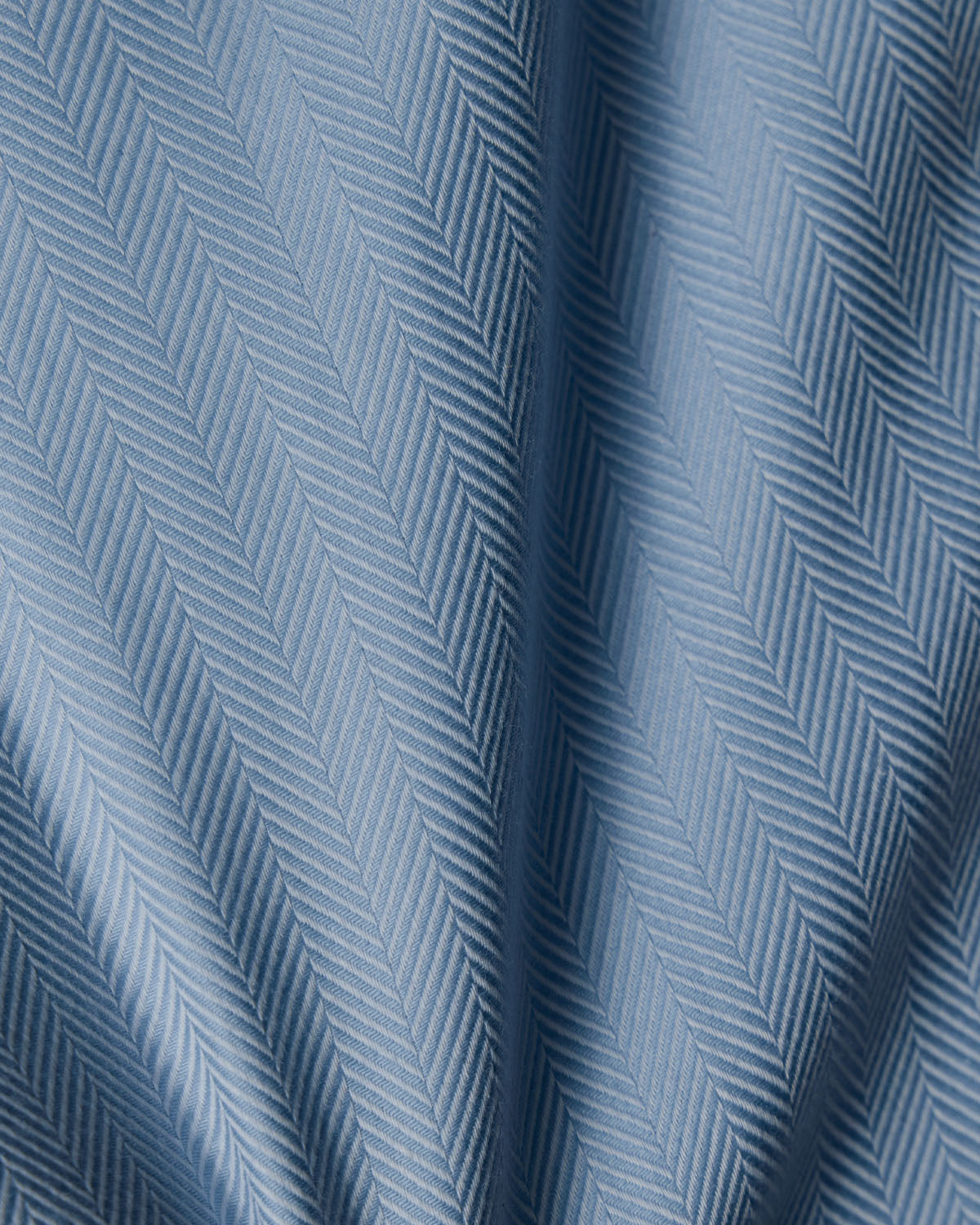 Cornerstone Light Blue Herringbone Dress Shirt 4