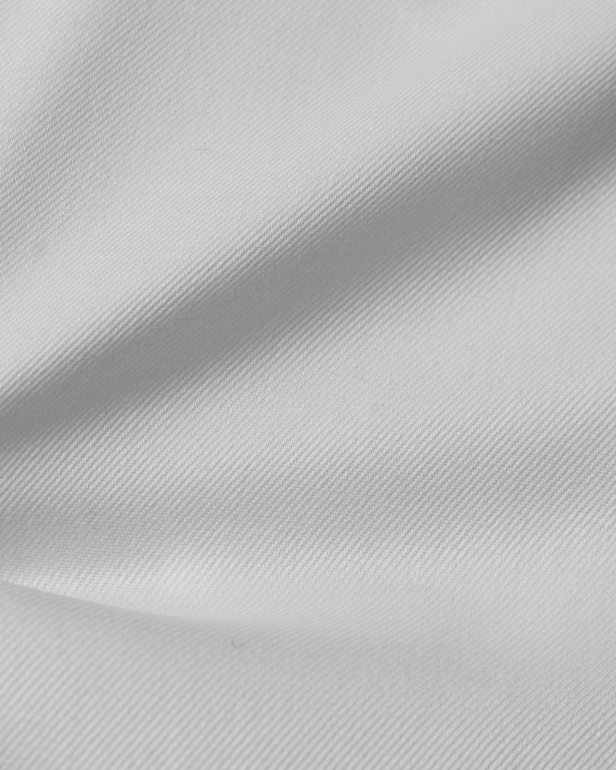 Easy-Care White Fine Twill Dress Shirt 4