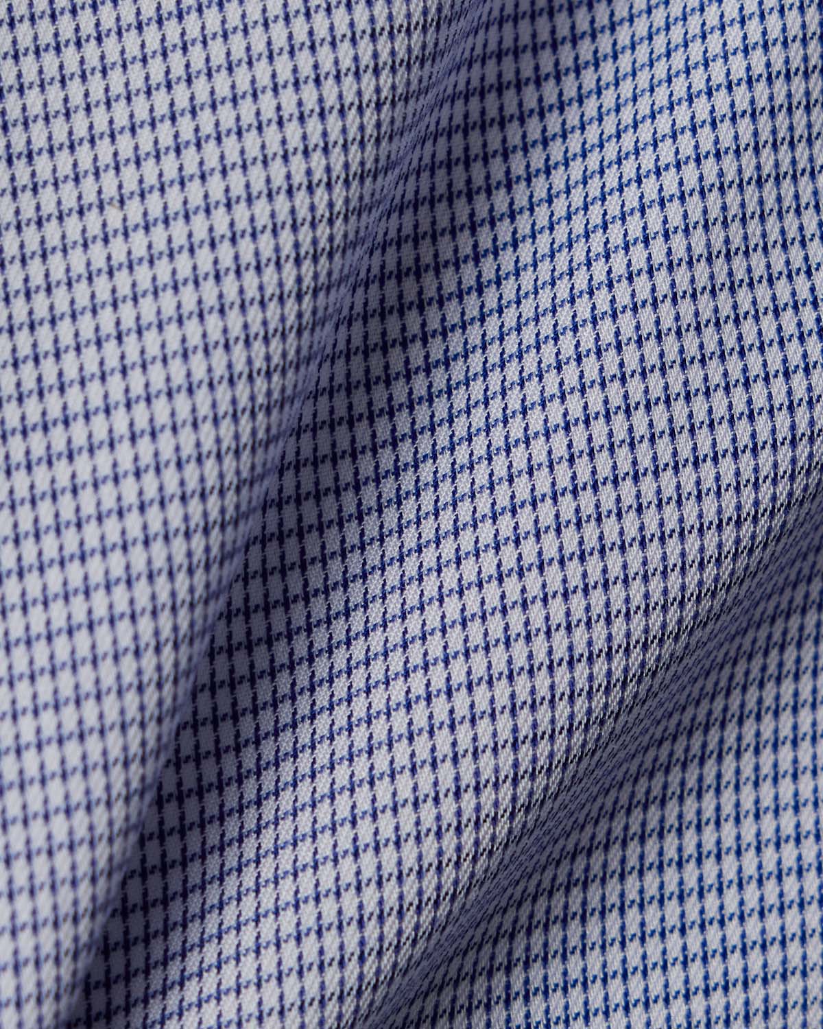 Cornerstone Navy Graph Check Dress Shirt 4