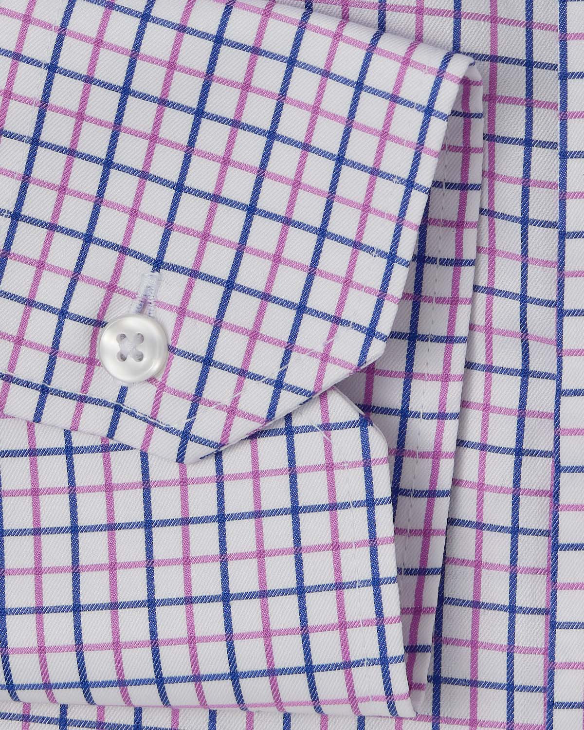 Light Blue Fine Twill Dress Shirt 3