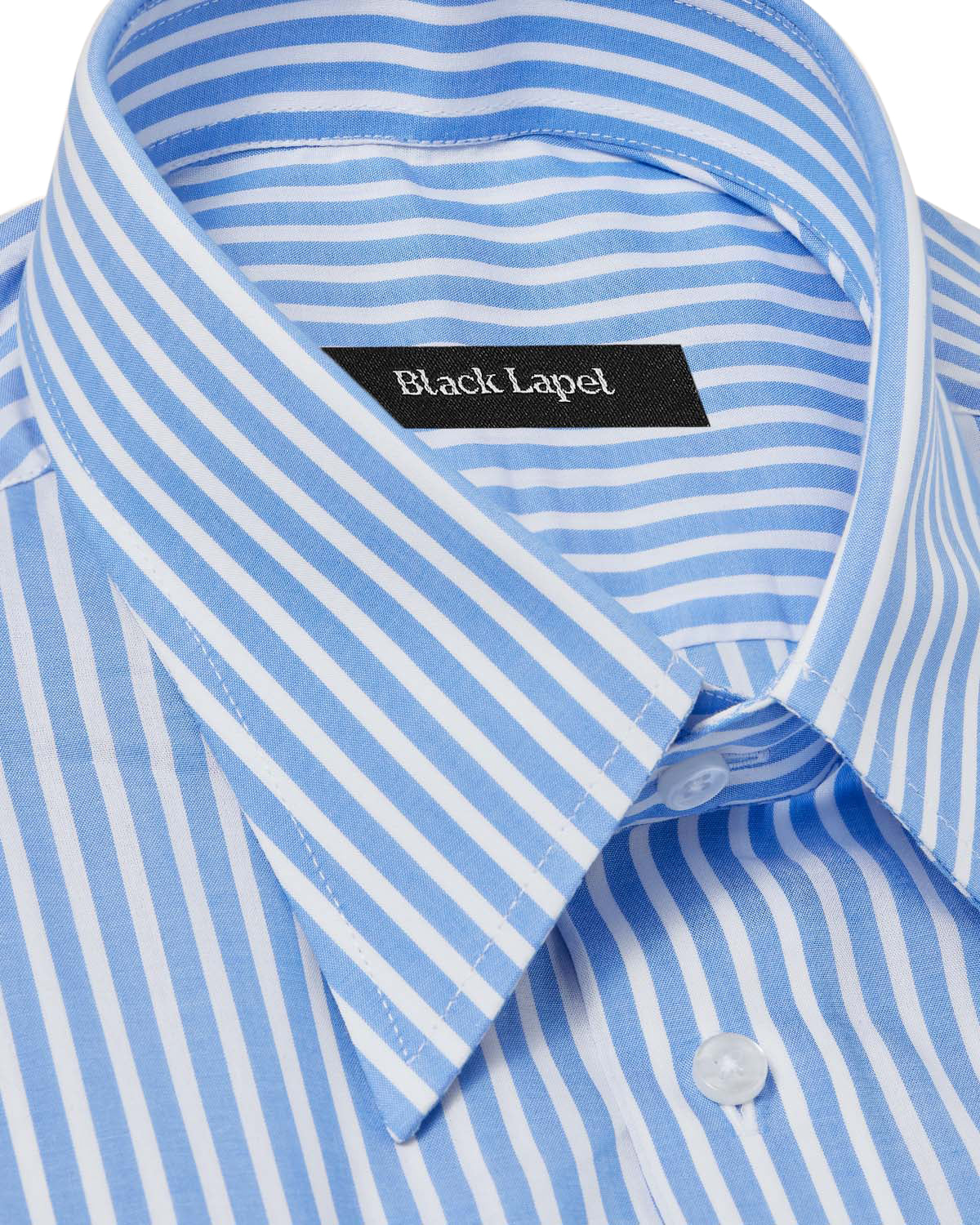 Natural Stretch Sky Blue Stripe Dress Shirt 3