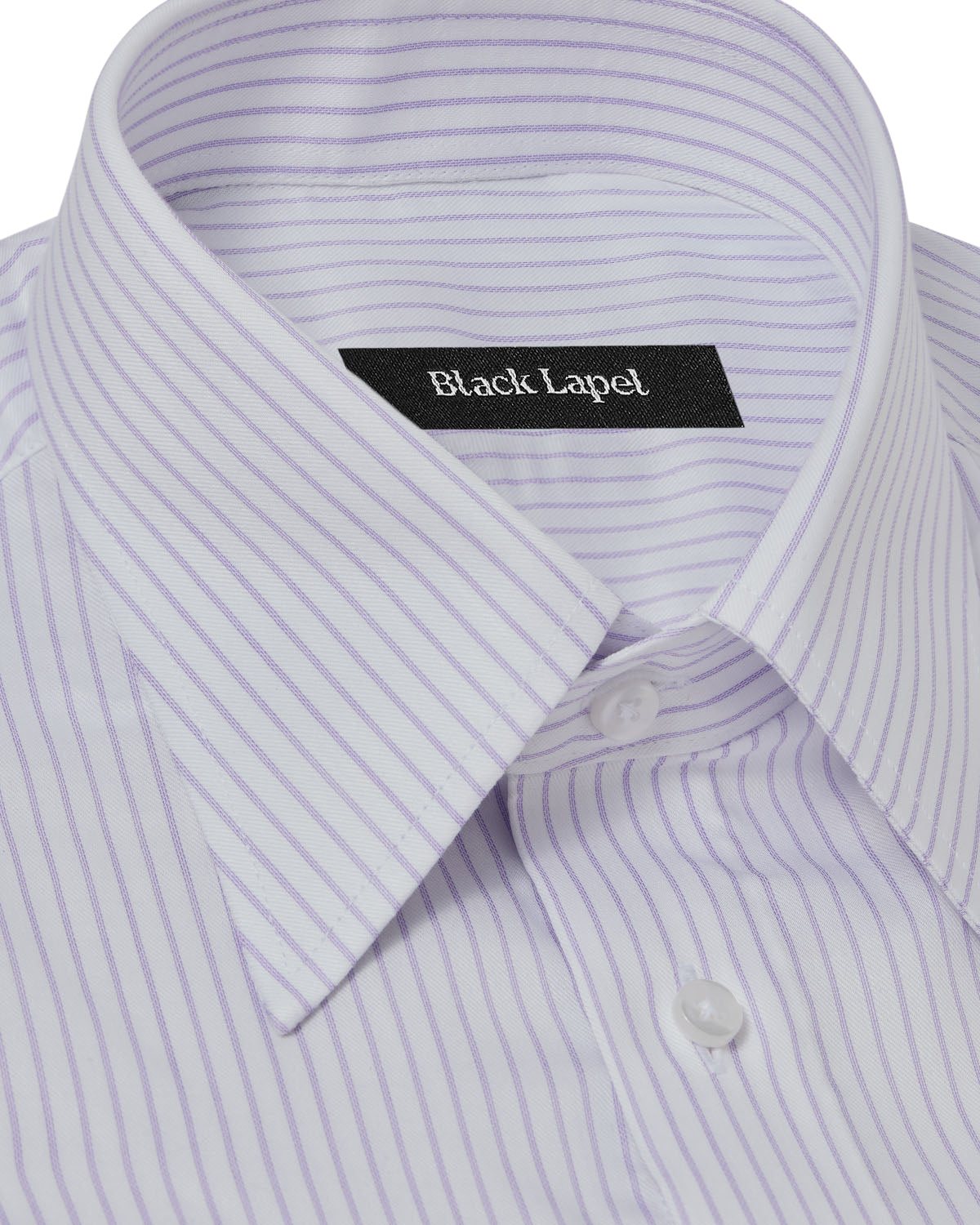 Natural Stretch Lavender Pencil Stripe Dress Shirt 2