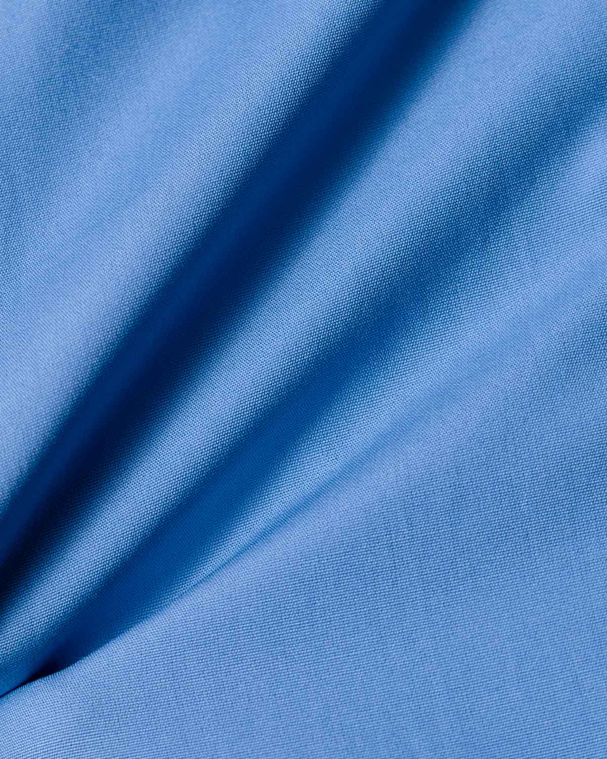 French Blue Poplin Dress Shirt 4