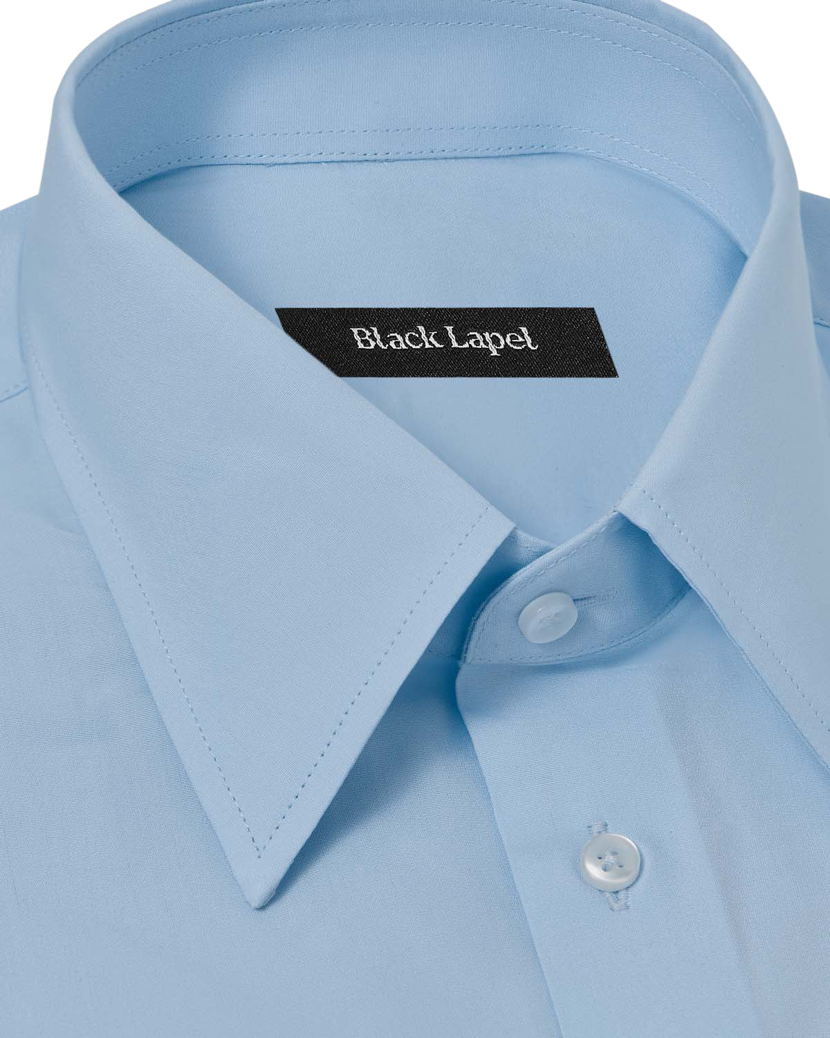 Light Blue Poplin Dress Shirt 2