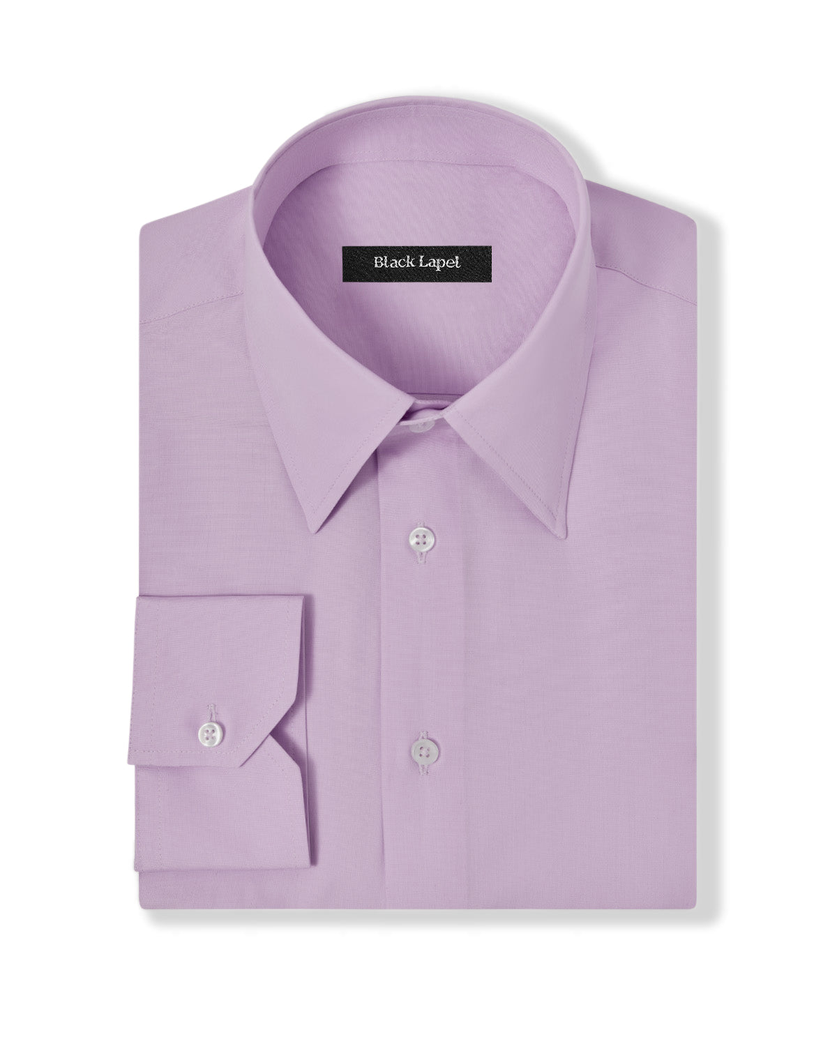 Lavender Poplin Dress Shirt 1