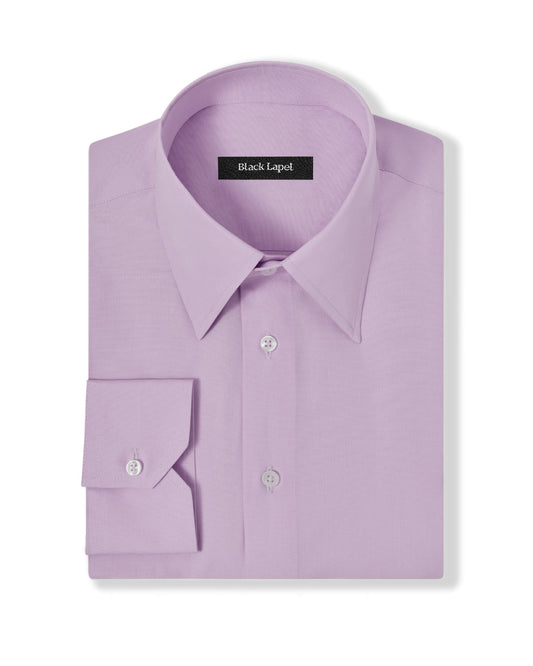 Lavender Poplin Dress Shirt 1