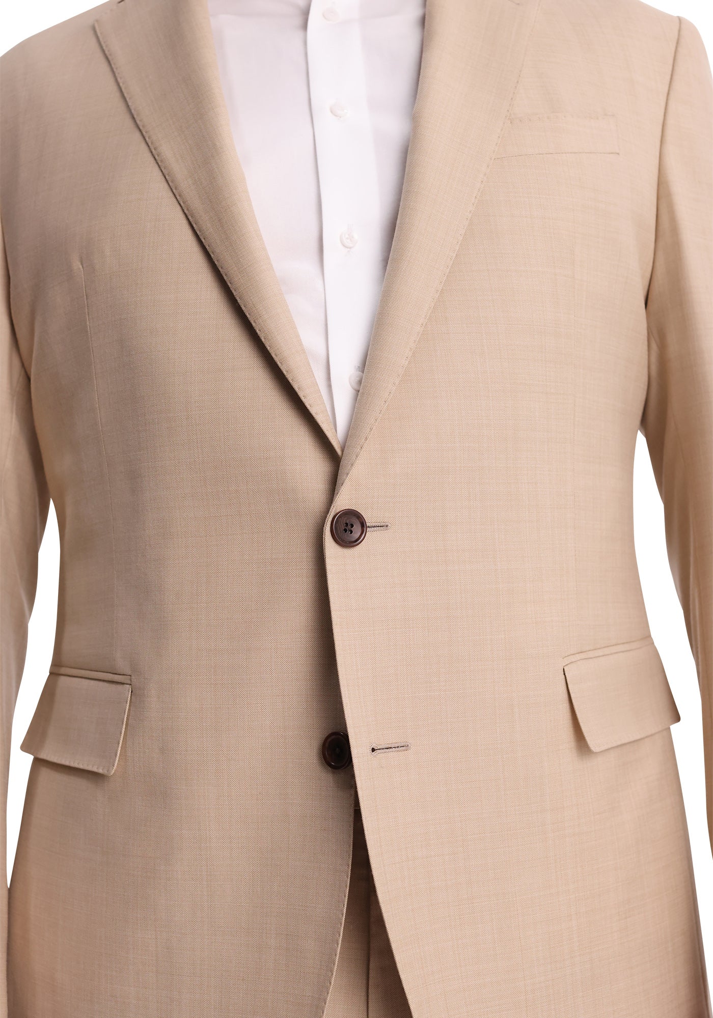 Tan Merino Wool Dress Pants-3