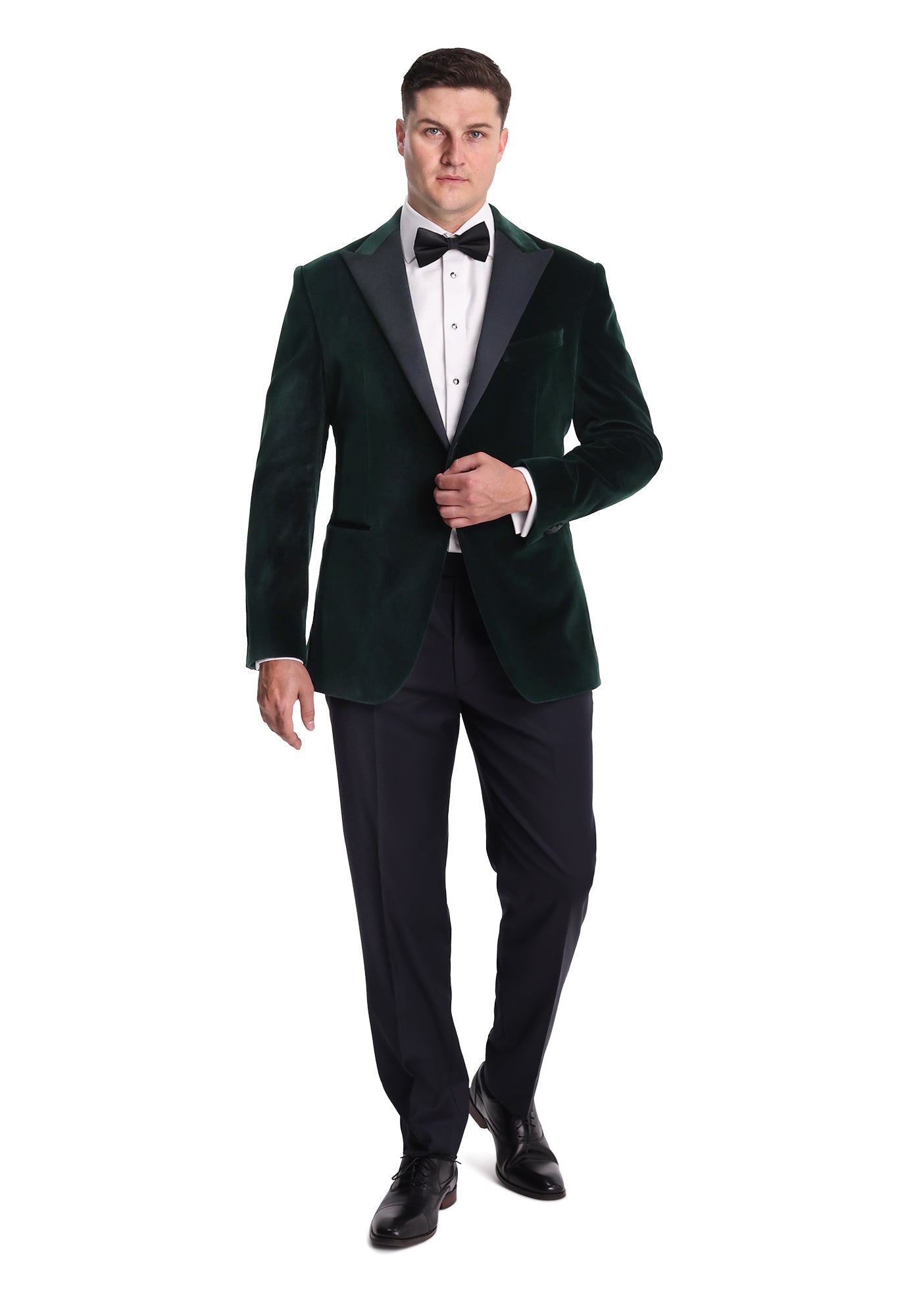 Emerald Green Velvet Tuxedo-2
