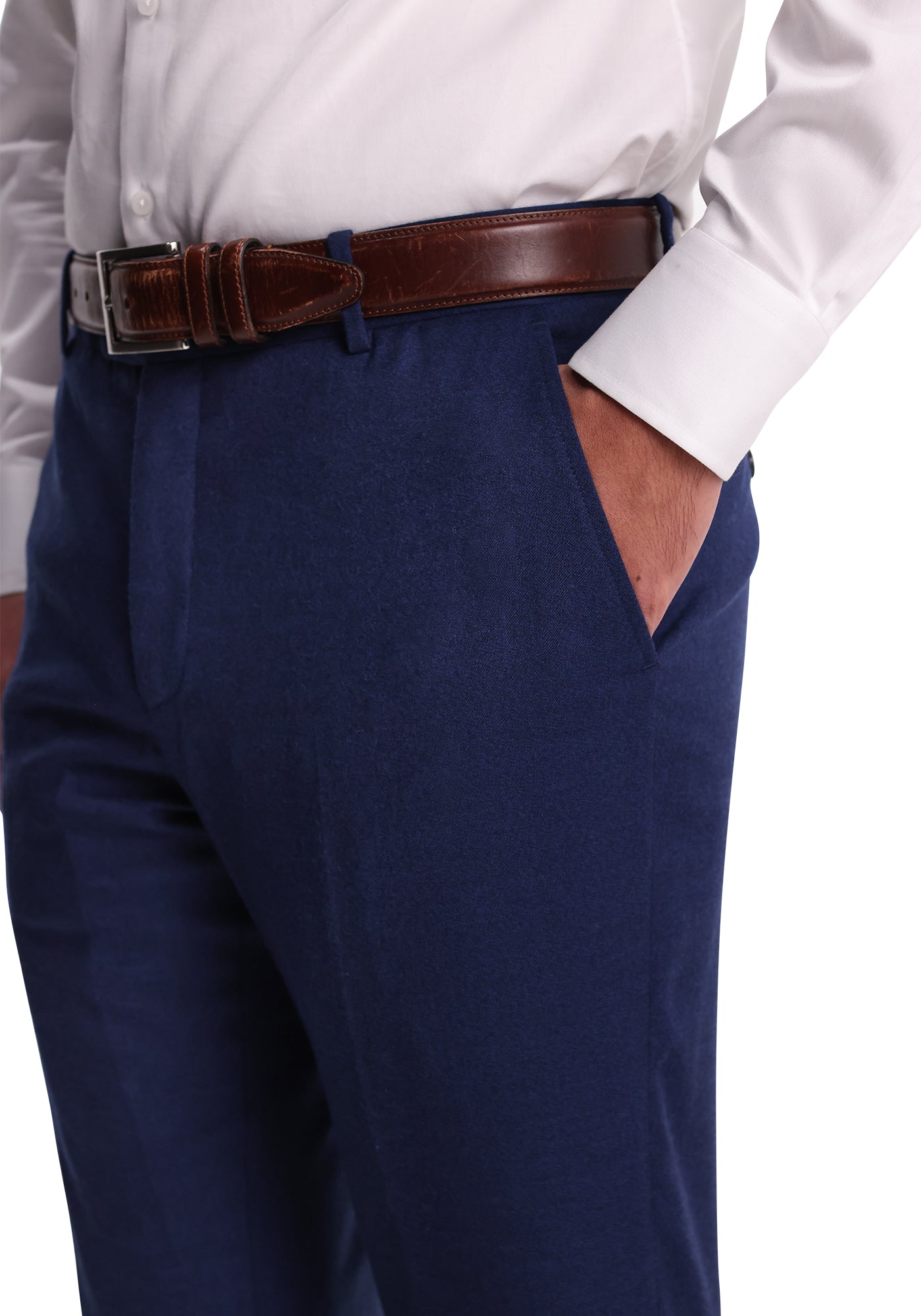 True Blue Flannel Dress Pants-7