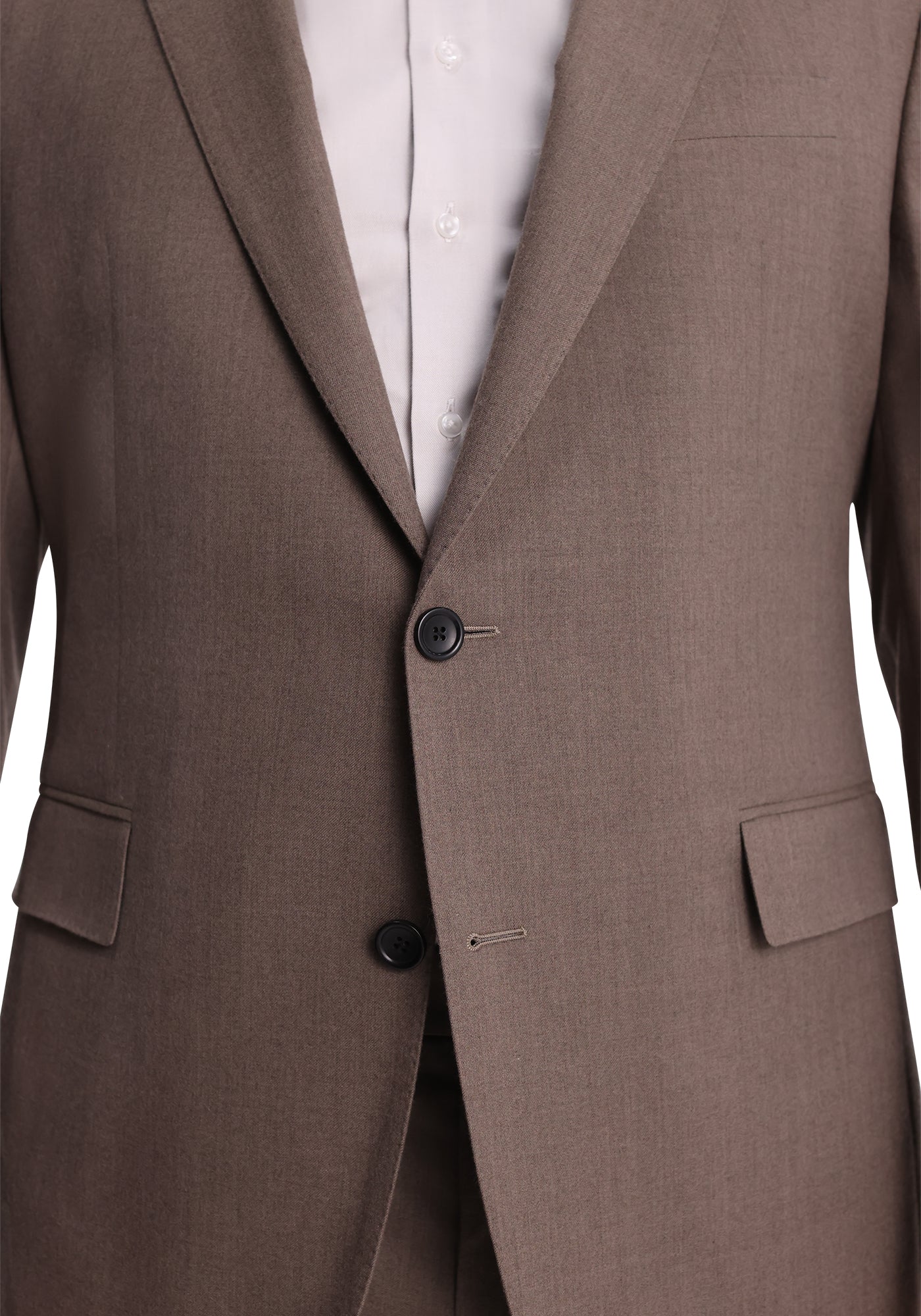 Taupe Flannel Blazer-3