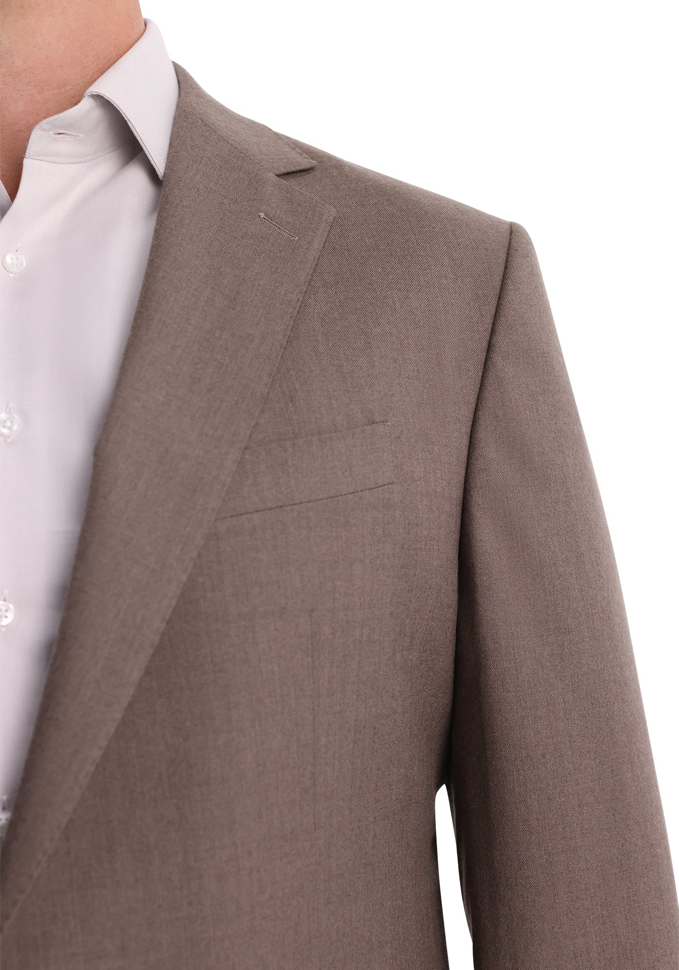 Taupe Flannel Blazer-4