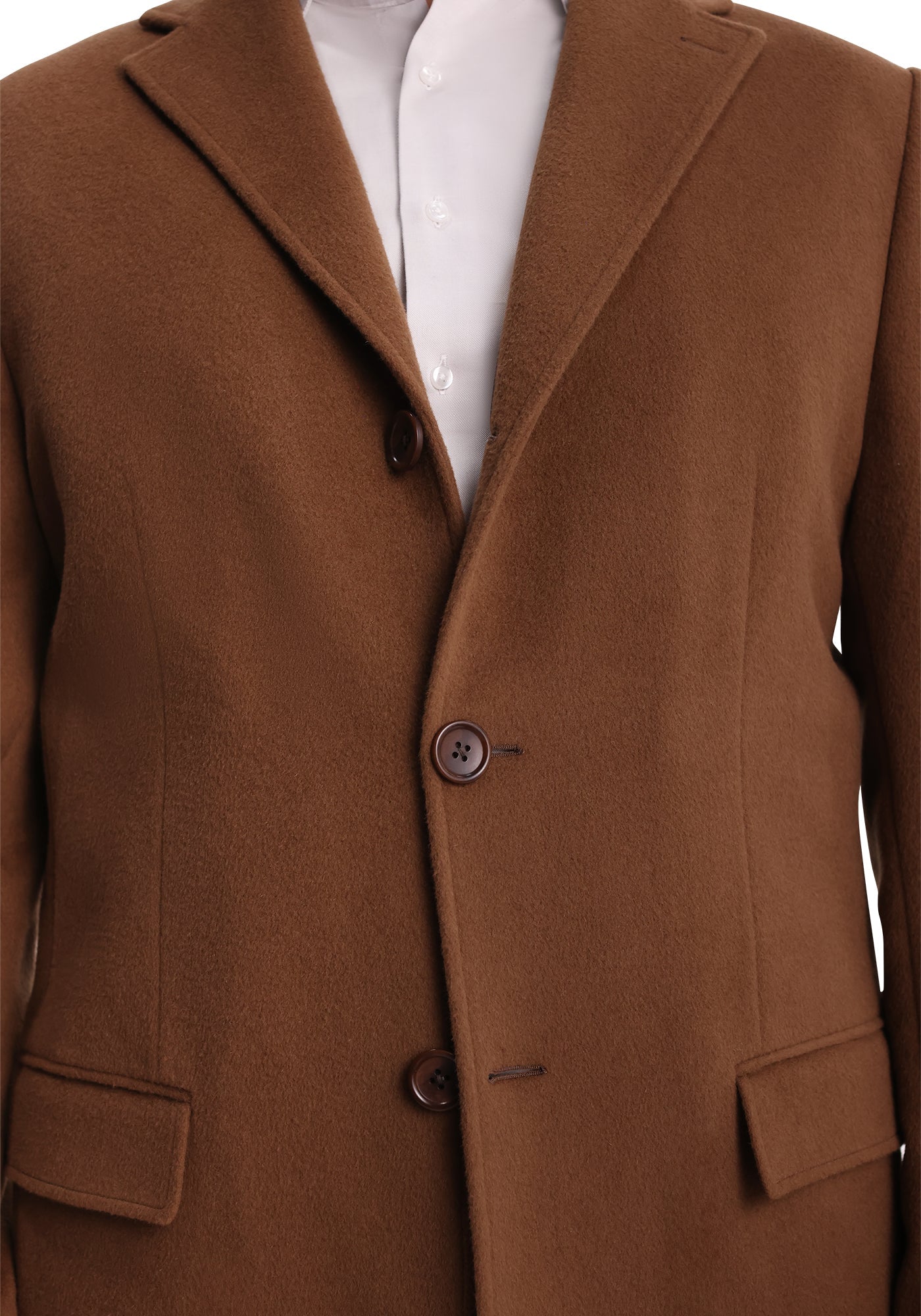 Brown Wool-Angora Overcoat 3