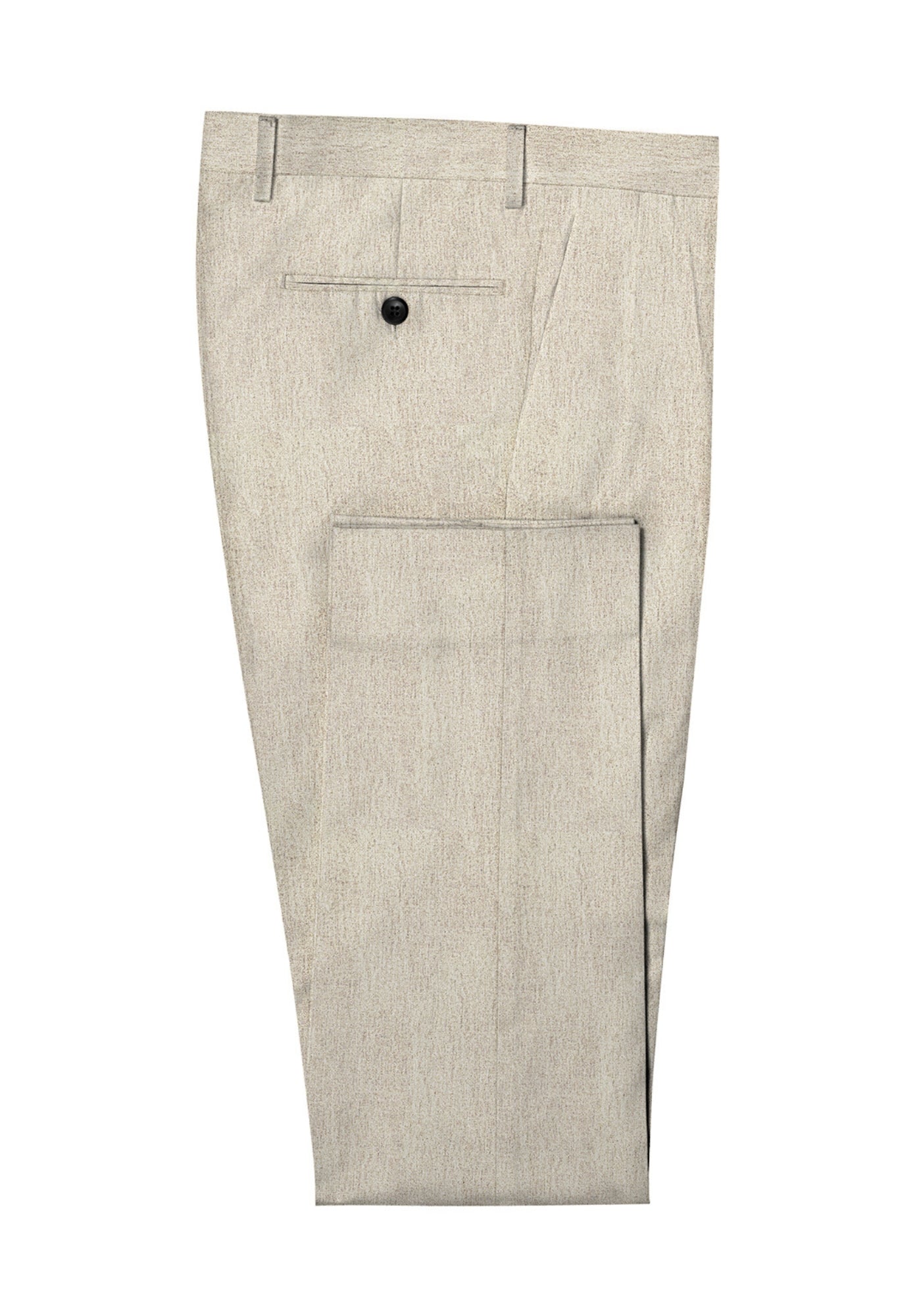 tan linen trouser