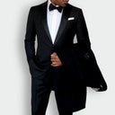 Black Tie New Year's Eve - Black Lapel Tuxedo