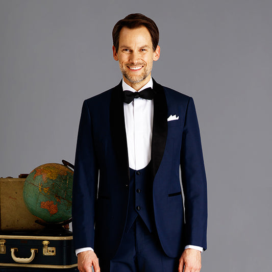 man in tuxedo
