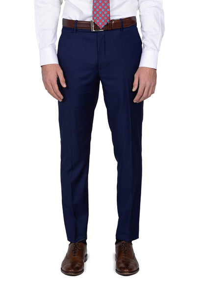 Solid Navy Blue Suit 6