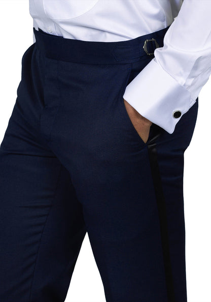 Navy Dotted Tuxedo 6