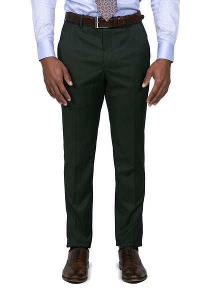 Stretch Green Solid Suit 5