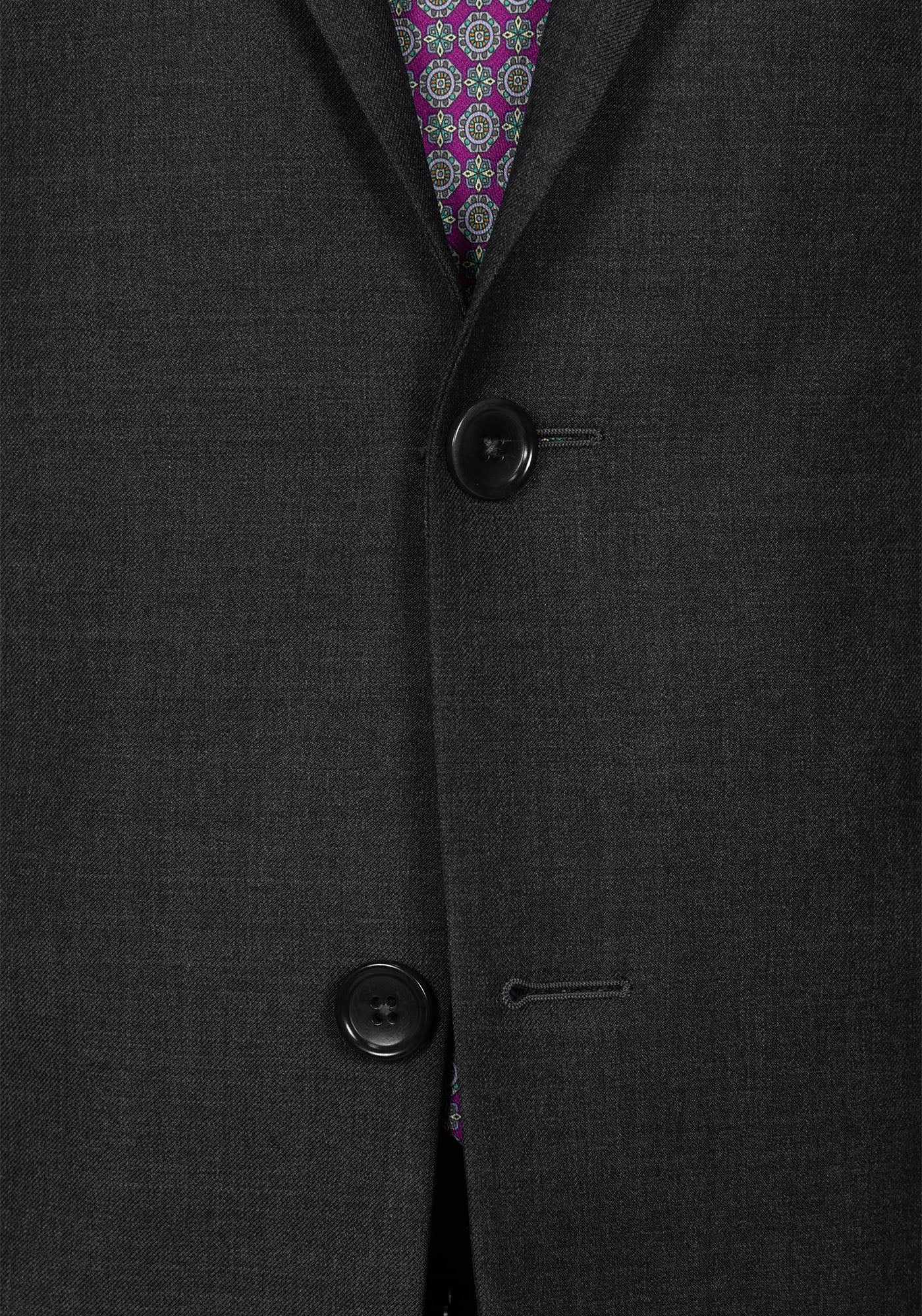 Solid Dark Grey Suit 4