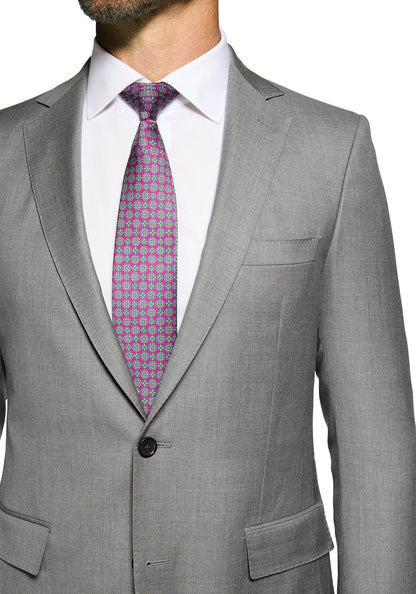 Solid Grey Merino Suit 4