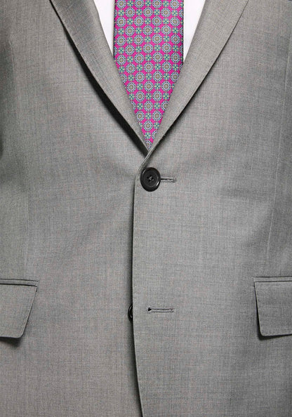 Solid Grey Merino Suit 7