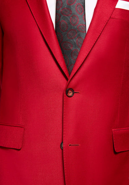 Red Flannel Merino Suit 7