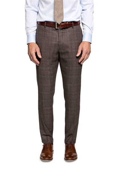 Brown Glen Plaid Merino Flannel Blazer 5