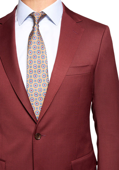 Stretch Burgundy Blazer 3