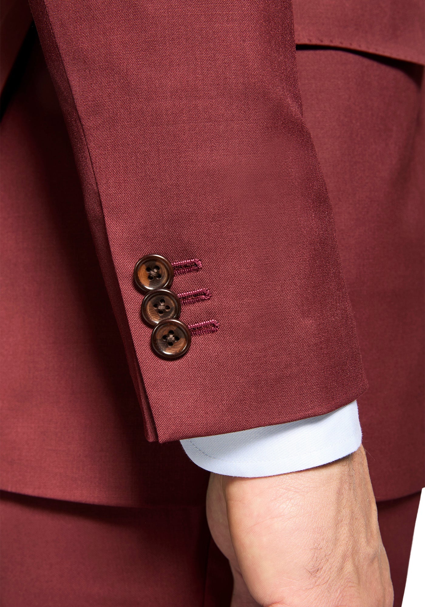 Stretch Burgundy Blazer 5