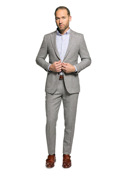 Lambswool Grey Donegal Blazer 1