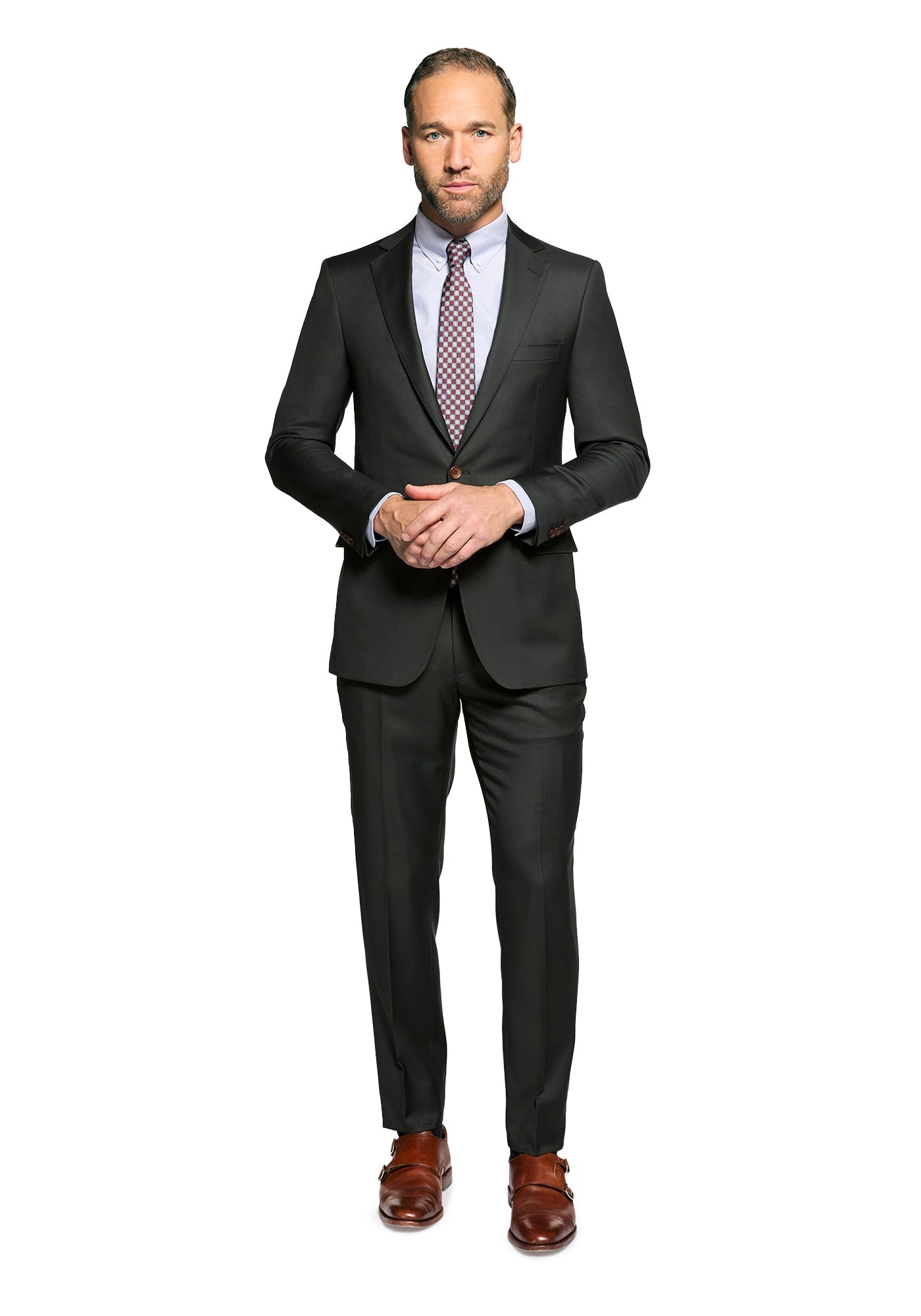 Hunter Green Suit 1