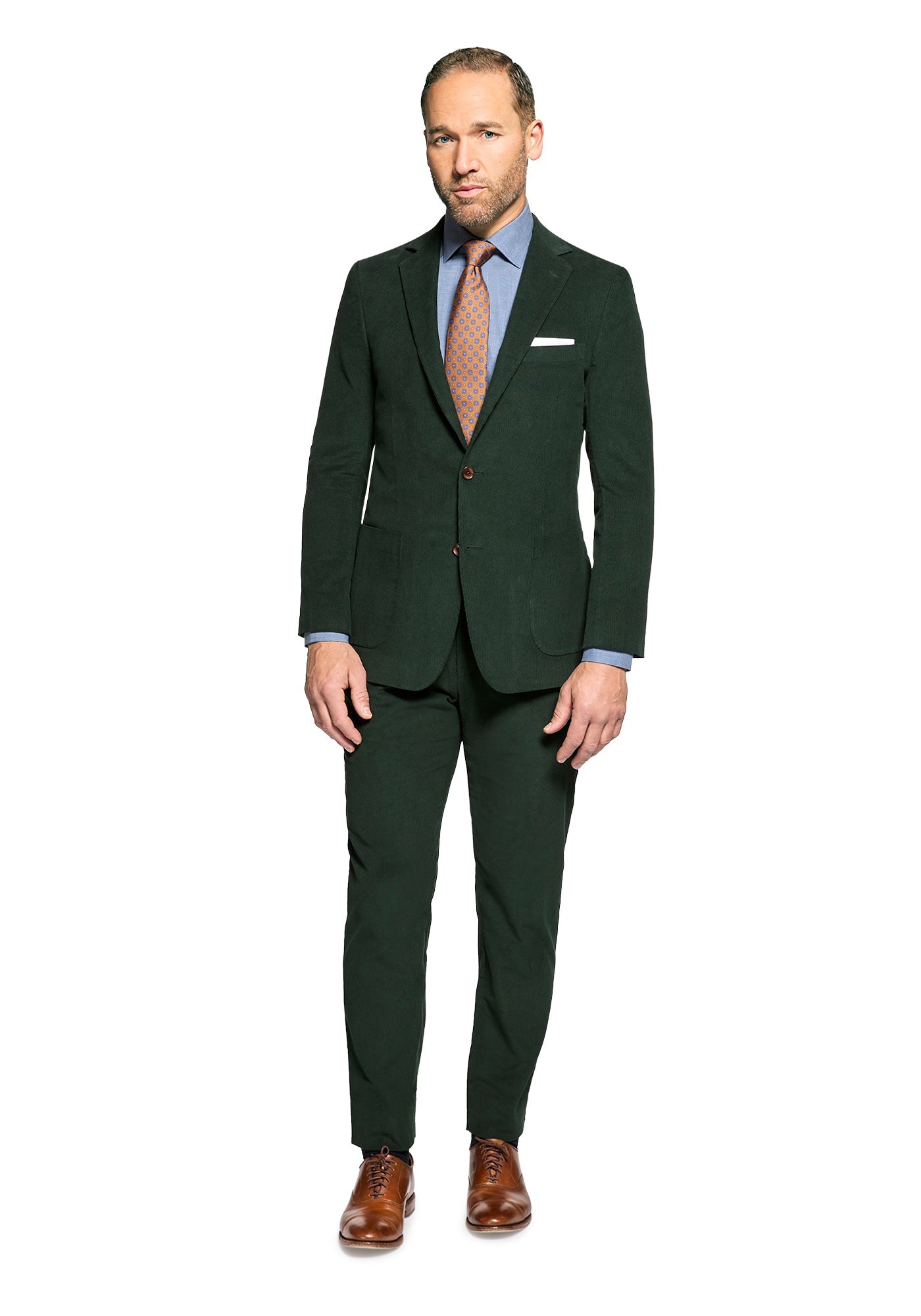 Green Corduroy Suit 1